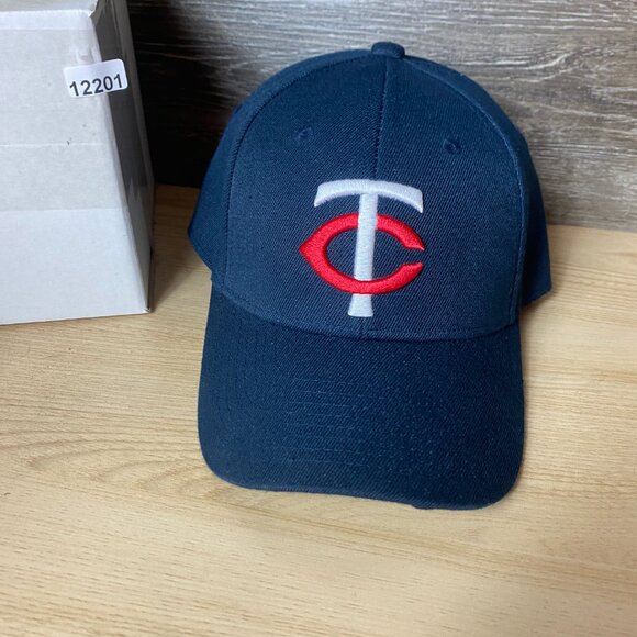 Minnesota Twins Hat Cap Strap Back Blue Ford Logo Adjustable - Picture 10 of 10